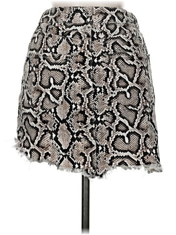 Zara TRF Denim Skirt (view 2)