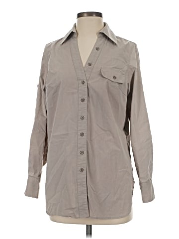 Signature by Larry Levine Long Sleeve Button-Down Shirt (view 1)