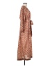 Cara Cara 100% Polyester Brown Casual Dress Size XS - photo 4