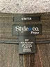 Style&Co Chevron-herringbone Brown Casual Pants Size 10 (petite) - photo 4