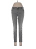 Trafaluc by Zara Chevron-herringbone Gray Jeans Size 10 - photo 1