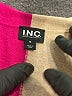 INC International Concepts Color Block Pink Pullover Sweater Size M - photo 7