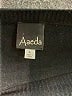 Aaeda Hearts Black Pullover Sweater Size L - photo 7