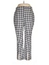 Boston Proper Houndstooth Black Casual Pants Size 14 - photo 1