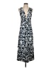 Unbranded 100% Polyester Print Blue Casual Dress Size S - photo 1