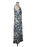 Unbranded 100% Polyester Print Blue Casual Dress Size S - photo 4
