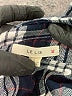 Le Lis 100% Rayon Plaid Black Long Sleeve Button-Down Shirt Size L - photo 7