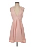 LUCCA Solid Pink Cocktail Dress Size S - photo 1