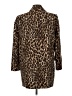 Zara Basic Animal Print Gold Coat Size L - photo 2