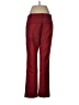Ann Taylor LOFT Color Block Burgundy Wool Pants Size 6 - photo 2