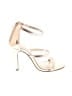 David's Bridal Gold Pink Heels Size 8 - photo 1