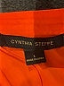 Cynthia Steffe 100% Polyester Orange Short Sleeve Blouse Size L - photo 7