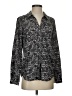 Joie 100% Polyester Tweed Silver Long Sleeve Blouse Size XS - photo 1