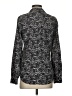 Joie 100% Polyester Tweed Silver Long Sleeve Blouse Size XS - photo 2