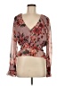 Lovers + Friends 100% Polyester Brown 3/4 Sleeve Blouse Size M - photo 1