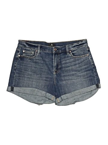 7 For All Mankind Denim Shorts (view 1)