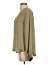 Glam 100% Polyester Green Long Sleeve Blouse Size S - photo 5