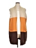 Peyton Jensen Brown Sweater Vest Size 1X - photo 1