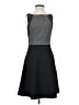 H&M Color Block Gray Casual Dress Size 2 - photo 1