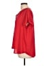 Pleione 100% Polyester Red Short Sleeve Blouse Size L - photo 5