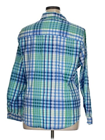 Alia Long Sleeve Button-Down Shirt (view 2)