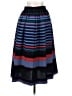 Zara Stripes Blue Casual Skirt Size XS - photo 2