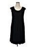 Max Studio Solid Black Casual Dress Size XL - photo 1
