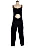 Topshop Solid Black Jumpsuit Size 8 - photo 1