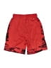 Nike 100% Polyester Graphic Red Athletic Shorts Size S - photo 2