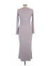 Unbranded Gray Casual Dress Size L - photo 2
