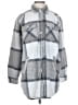 Assorted Brands Plaid Gray Coat Size S - photo 1