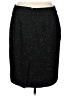 Nine West 100% Polyester Tweed Black Formal Skirt Size 16W - photo 2