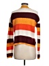 Heart Soul Color Block Orange Turtleneck Sweater Size M - photo 2