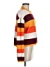 Heart Soul Color Block Orange Turtleneck Sweater Size M - photo 4