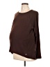 Gap - Maternity Brown 3/4 Sleeve T-Shirt Size L - photo 1