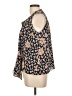 HD in Paris 100% Silk Black Kimono Size 10 - photo 5