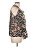 HD in Paris 100% Silk Black Kimono Size 10 - photo 4