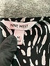 Nine West 100% Polyester Black Sleeveless Blouse Size M - photo 7