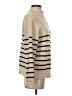 Lillusory Stripes Tan Pullover Sweater Size S - photo 4
