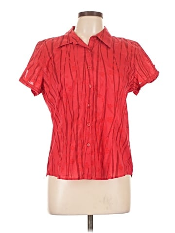 Christopher & Banks Short Sleeve Blouse (view 1)