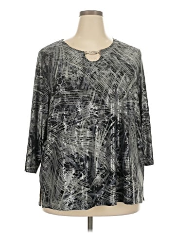 Cathy 3/4 Sleeve Blouse (view 1)