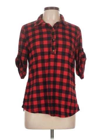 Eden & Olivia Long Sleeve Polo (view 1)