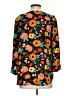 Jodifl 100% Polyester Orange 3/4 Sleeve Blouse Size S - photo 2