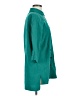 Zeagoo Teal 3/4 Sleeve Button-Down Shirt Size M - photo 4