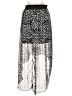 No Boundaries Animal Print Silver Casual Skirt Size L - photo 2