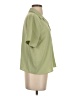 Maison d' Amelie 100% Polyester Green Short Sleeve Blouse Size S - photo 4