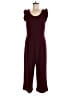 Xhilaration Solid Burgundy Jumpsuit Size M - photo 1