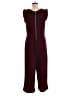 Xhilaration Solid Burgundy Jumpsuit Size M - photo 2