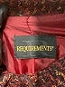 Requirements Tweed Burgundy Jacket Size 16 (estimated) - photo 6