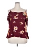 Unbranded Burgundy Sleeveless Blouse Size XL - photo 1